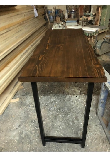 Bintaşmobilya Kütük Ağaç Bar Masası (417036063)