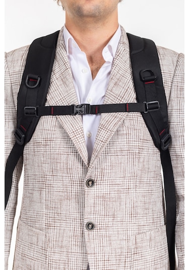 Dada 05 Gri Laptop Sırt Çantası 14-15,6 İnç Usb Aparat Ortopedik Sırt Darbe Emici Koruma