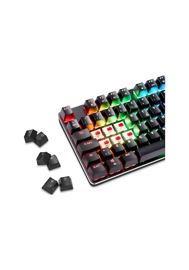Gamepower Ogre RGB Kırmızı Switch Kablolu Mekanik Oyuncu Klavye