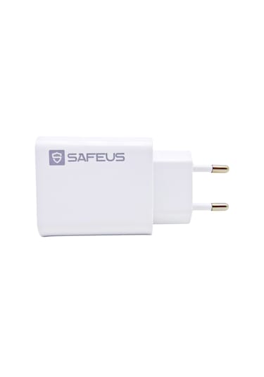Safeus Pd 20w Akım Korumalı Type-c Hızlı Şarj Başlığı Ömür Boyu Garantili 20W Adaptör