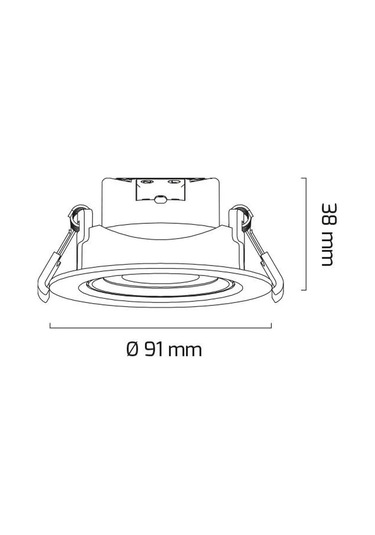 Goya Sıva Altı Led Armatür 5 Watt 3000k Sarı Işık