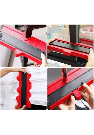 5428 Şablon Tarağı Şekil Kontur Çevre Kalıplama 250 MM