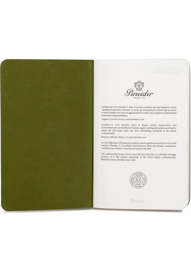 Pineider Defter Jazz 9x14 Cm Verde Cqs10qul01s060 Yeşil