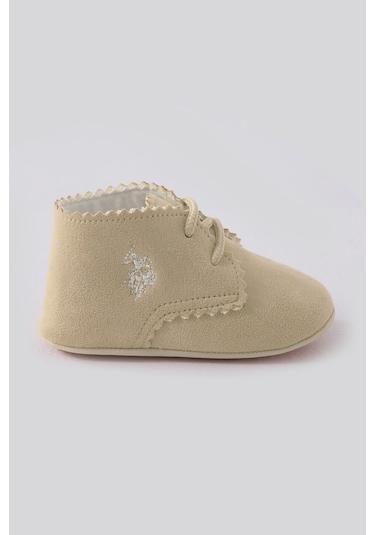 U.S. Polo Assn. Us Polo Kız Bebek Ayakkabı 5274-45981 Krem