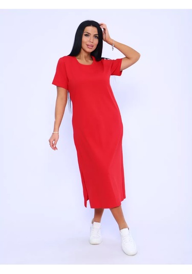 Taisia Kadın Elbise Büyük Beden 193038667