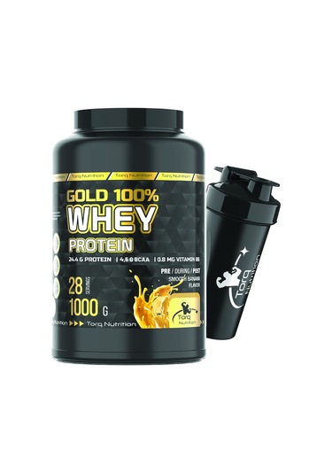 Torq Nutrition Gold Whey Protein Muz Aromalı 1000 Gr