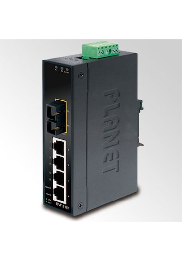 Planet Pl-Isw-511Ts15 Endüstriyel Tip Yönetilemeyen Ethernet Swit