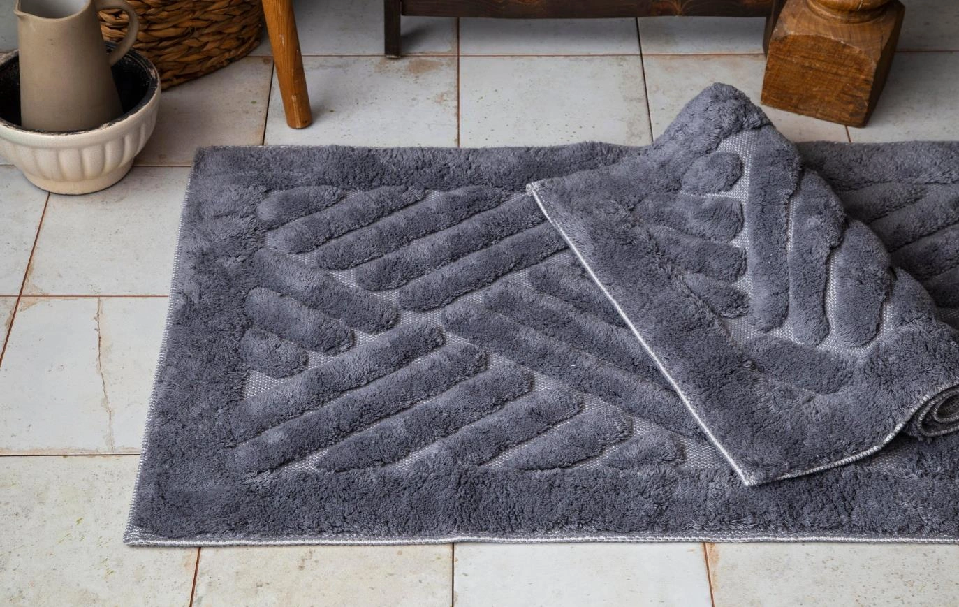 Ap 2li Tiles Antrasit Banyo Paspas Antrasit