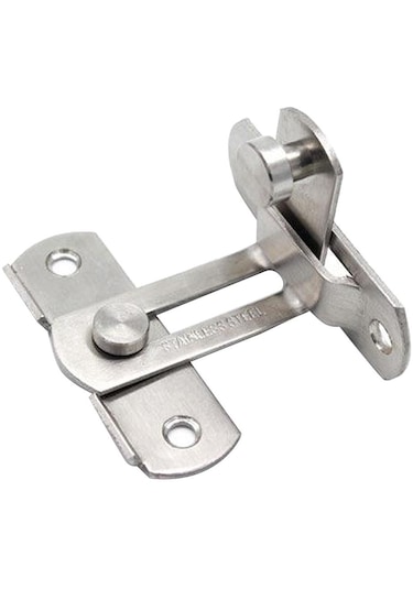 Homyl Ahır Sürgülü Kapı Mandalı Kilidi Amerikan Gümüş