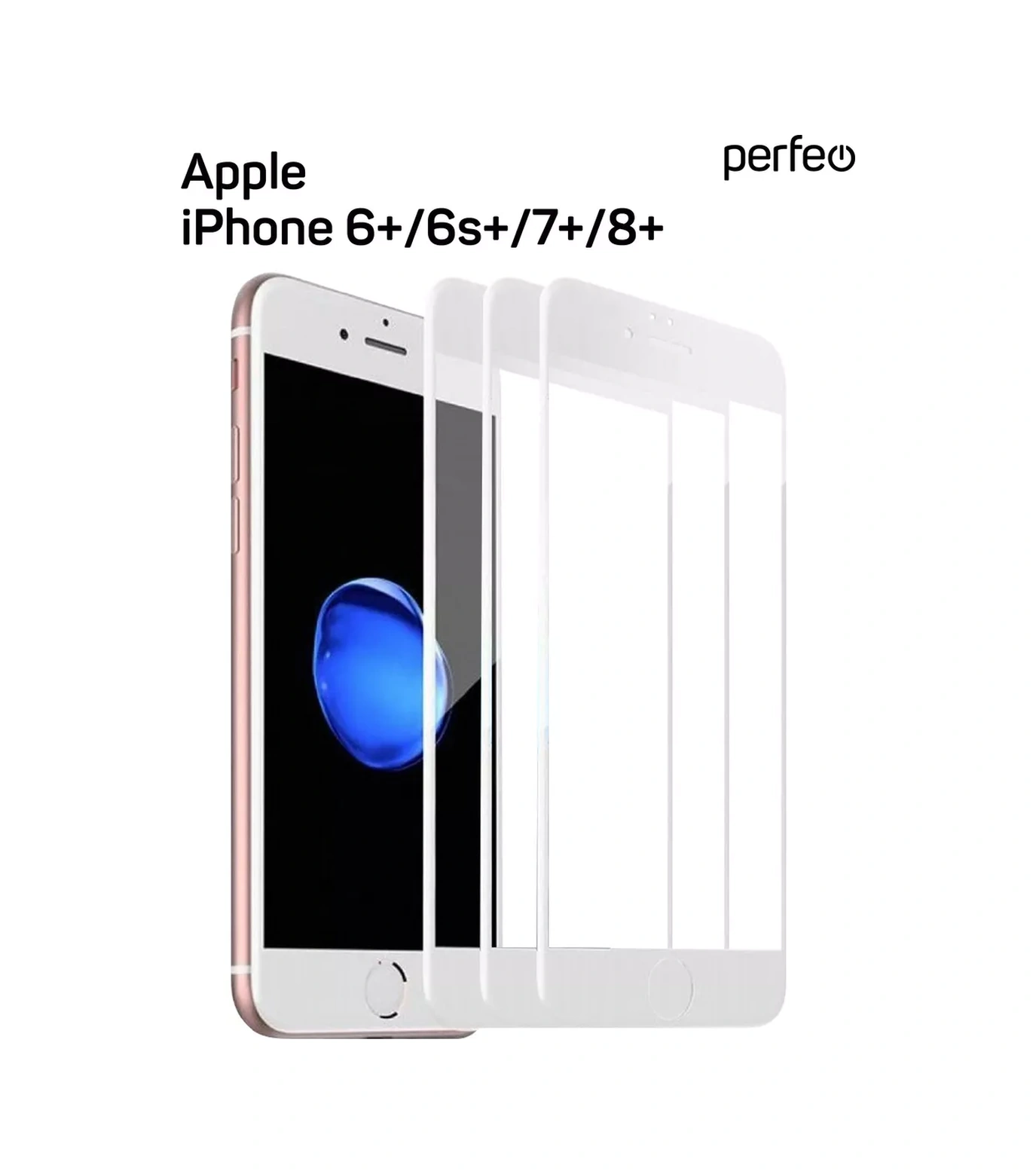 Perfeo İphone 7 Plus 8 Plus İçin Koruyucu Cam 86193926