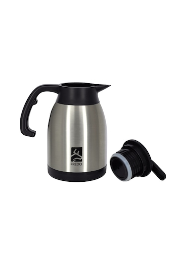 Big Therm 1.5 Lt Paslanmaz Çelik Inox Çay Termosu, 24 Saat Soğuk, 12 Saat Sıcak Tutma Inox