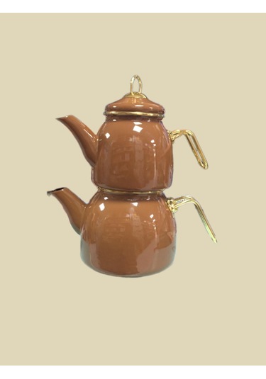 Tennessee Karmel Çaydanlık Takımı Kahverengi Renk Karamel