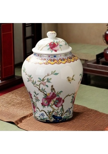 Tongxida Bosphorusboutique Zencefil Teneke Suntek Seramik Renkli Porselen Kutu Kavanoz De Çok Çin Çay Bosphorusboutique Tp Ço Çok Renkli