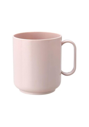 Kulplu Kamp Bardak 3'lü Plastik Pembe Diğer