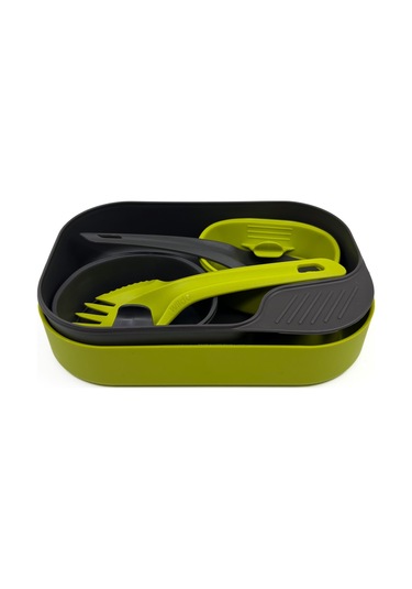Wildo Camp-a-box Duo Light Yemek Seti - Limon Yeşili Yeşil