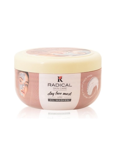 Radical White Skin Care Clay Face Mask Kil Maskesi 400 G