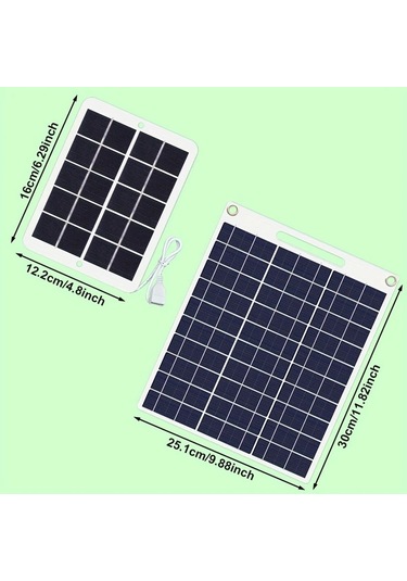 Elmpaly 3w Solar Panel Tek Usb Çıkışlı 1 Adet Taşınabilir Güneş Şarj Cihazı 5 10w Hızlı Şarj Akıllı Telefonlar Mini Fanlar Ve Acil Durumlar İçin