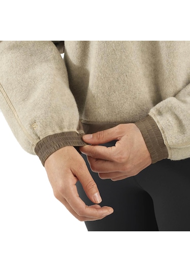 Salomon Chroma Fleece Crop W Taş