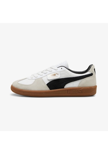 Puma Palermo Unisex Beyaz Sneaker Düz 396464 Beyaz