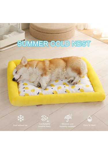 Maiyame Evcil Hayvan Soğutma Matı Uyku Matı Yaz Soğutucu Soğutma Kedi Matı Köpek Soğutucu Evcil Hayvan Otomatik Soğutma Matı 28