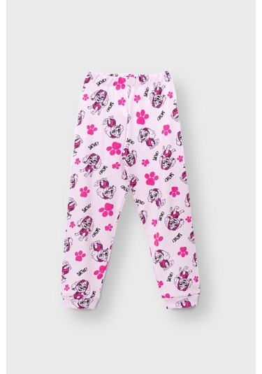 Zuzunga Sevimli Skye Kız Çocuk Pijama Takımı Karakter Desenli Pembe