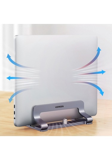Cbtx Ugreen 60643 Dikey Masaüstü Dizüstü Standı Macbook Air Pro Pc İçin Çift Yuvalı Tablet Tutucu