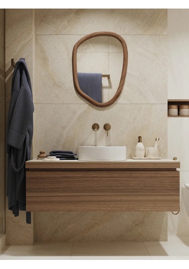 Bergenson Bjorn Bath Mosaic Diş Fırçası Ve Macunu İçin Bardak Standı 444588016 Açık Bej