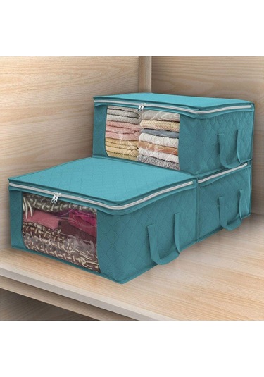 Cc Globall 3 X 48x35x20cm Yatak Düzenleyici Gri