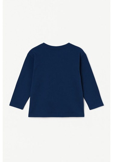 Erkek Çocuk %100 Pamuk Baskılı Uzun Kollu Tişört - Lacivert 3-4 Yaş 8-9 Yaş Lacivert Erkek Çocuk %100 Pamuk Baskılı Uzun Kollu Tişört - Lacivert 3-4 Yaş 8-9 Yaş Lacivert