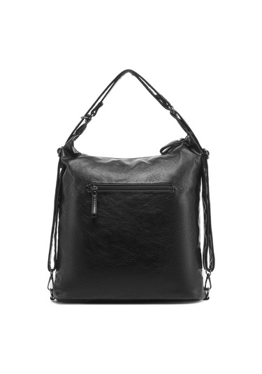 Yıkama Deri Hem Sırt Hem Omuz Kadın Çantası 21-k Barcelona 1580 Yeşil