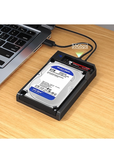 Dm Usb3.2 Gen2 M.2 Nvme Sata 2.5" 3.5" Ssd Hdd Offline Clone Dock Station Klonlama