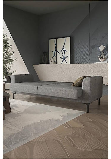 Mitra Üçlü Koltuk&kanepe - Gri