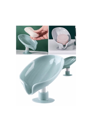 Lotus Yaprağı Görünümlü Banyo Mutfak Jakuzi Su Giderli Sabunluk