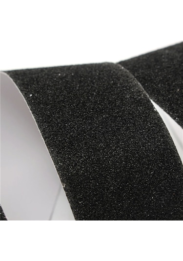 Siyah Merdiven Zemin Kaydırmaz Kaymaz Bant Yapışkanlı