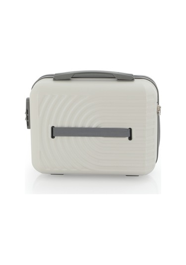 Mçs Polipropilen 3lü Valiz Seti Orta & Kabin & Makyaj V374 S24sy1000080-set 00424 Kemik/gri Kemik - Gri