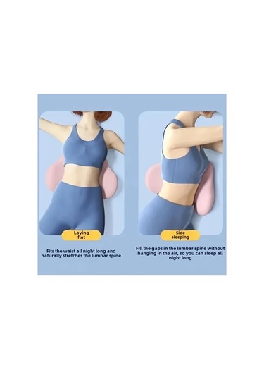 Elmpaly Grey Bel Yastığı: Sırt Ve Bel Ağrısı İçin Taşınabilir Ortopedik Yastık Gri