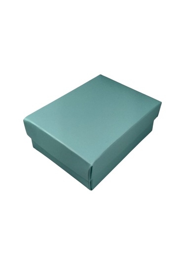 Özer Kutu Açık Yeşil Karton Kolye & Mini Set Kutusu24 Lü Paket İçi Süngerli Açık yeşil