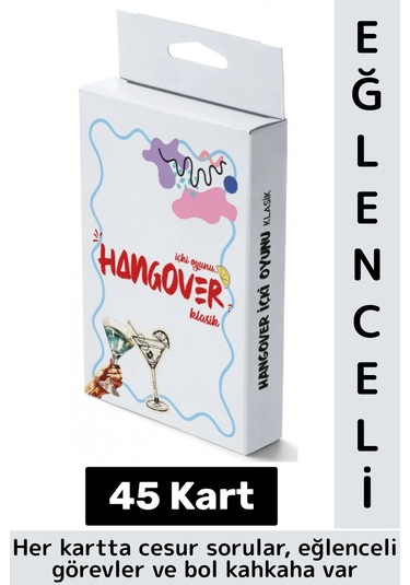 Eğlenceli Cep Boy Arkadaş Parti Özel Gün Sosyalleşme Oyun Hangover Mini İçki Oyunu-klasik