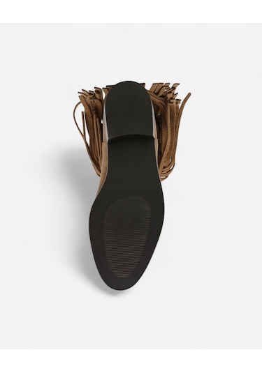 Steve Madden Spur Taupe Sued Kadın Bej Çizme Spur-taupe
