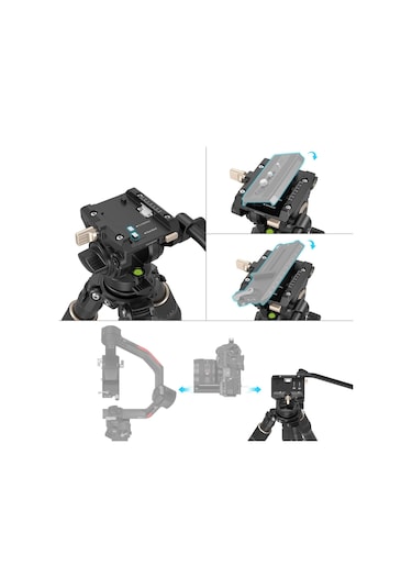 Smallrig 4643 Ft-s303 Karbon Fiber Tripod Kiti