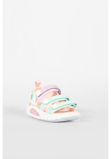 Vicco Cube Çocuk Rahat Sandalet Pudra