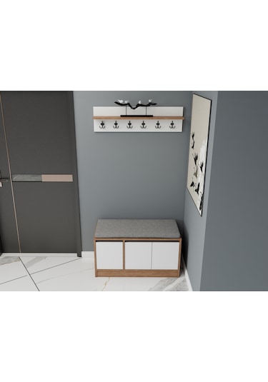 Mira Ayakkabı Dolabı Kahverengi