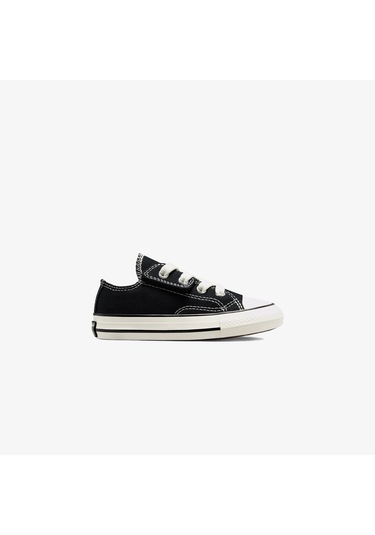 Converse Chuck 70 1v Vintage Canvas Bebek Siyah Sneaker Düz 771641c Siyah