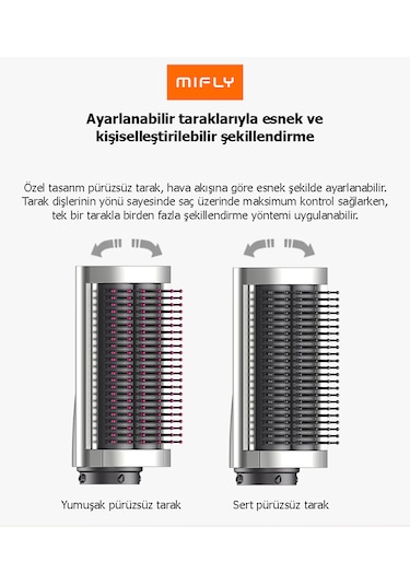 Mıfly Multi Fonksiyonlu Saç Şekillendirici