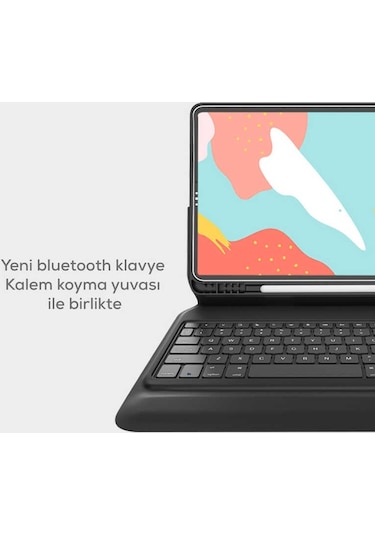Wiwu Keyboard Folio Kablosuz Klavyeli Kılıf - ZORE-218631