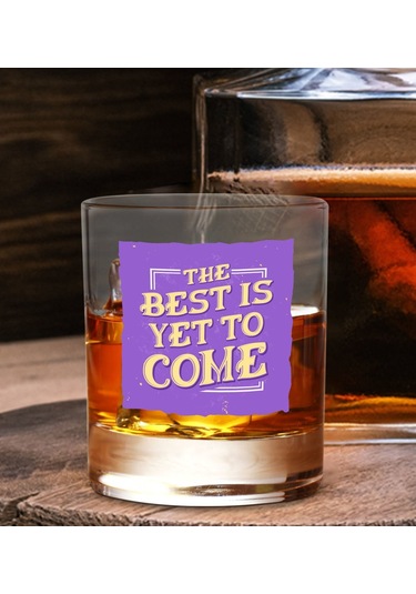 Bk Gift Dtf Motto Tasarımlı Viski Kadehi-5, Arkadaşa Hediye, Sevgiliye Hediye Kobitmeyencom30373 Bk Gift