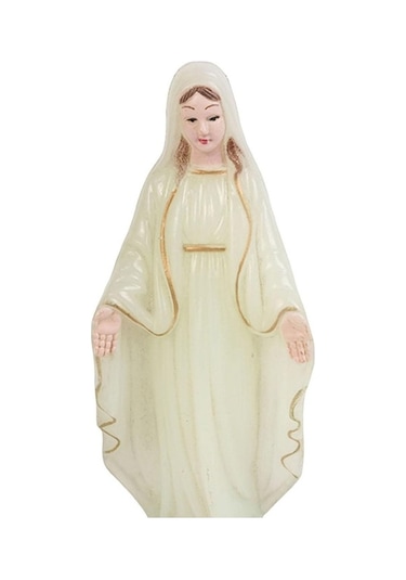 Opulentliving Suntek Kutsal Meryem Heykelcik, 10cm, Karakter Dekorasyonu, Ev Ve Ofis İçin, Mükemmel Hediye 10cm