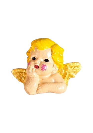 Uretti - Ayşe 7362 5742 El Yapımı 3'lü Sevimli Melek Magnet Seti - 4 X 5 Cm 4cm