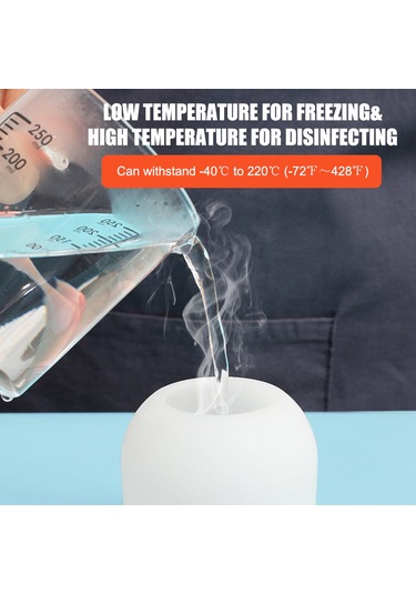 Ximistore9 Gıda Kalitesi Silikon Gül Kalıbı - Dört Boyutlu, Kolay Çıkarım, Baking & Dıy Çikolata/bayram Dekorasyonu Diğer