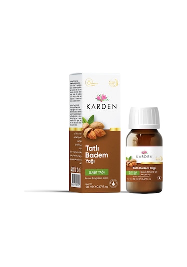 Karden Tatlı Badem Yağı 20 ML